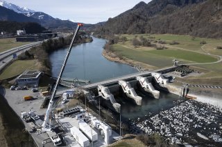 La mise en service des centrales affectées sera décidée à une date ultérieure. (archive) KEYSTONE/GIAN EHRENZELLER